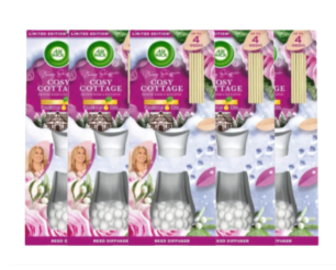 Airwick Stacey Solomon Cosy Cottage Reed Diffuser 25 ml X 5